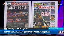 Osman Gökçek: Patlama sonrası gazete manşetleri!