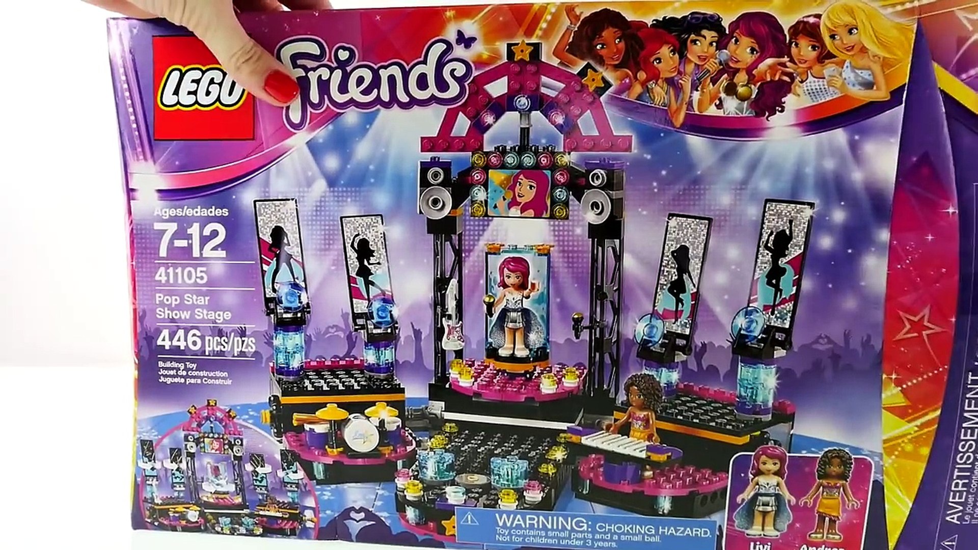 lego friends rock star