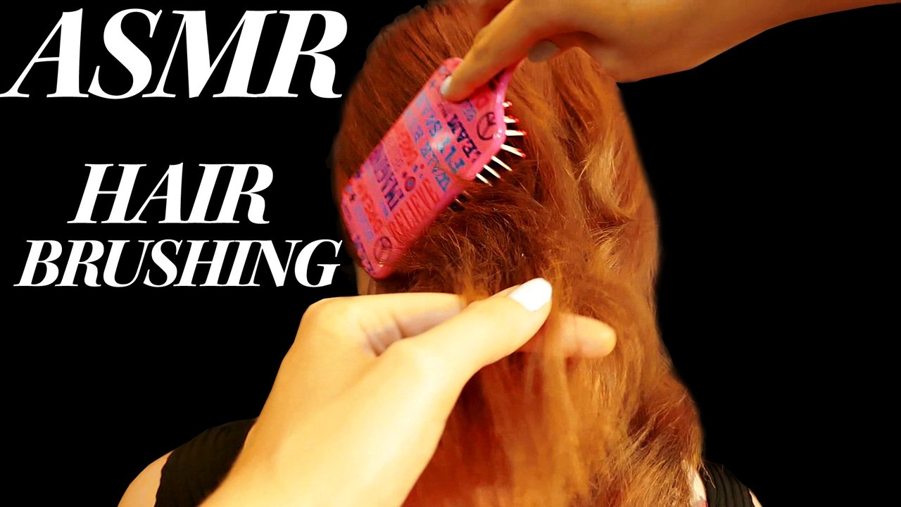 ASMR Hair brushing, hair play and hair styling, Binaural Ear to Ear Soft Spoken