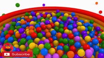 LEARN ABC AND Learn Count Numbers 3D Surprise Eggs Eggs Surprise 3D Color Ball Show for Kids