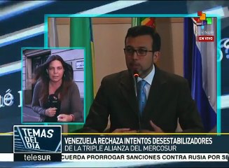 Télécharger la video: Rechaza Venezuela acciones desestabilizadoras en el MERCOSUR