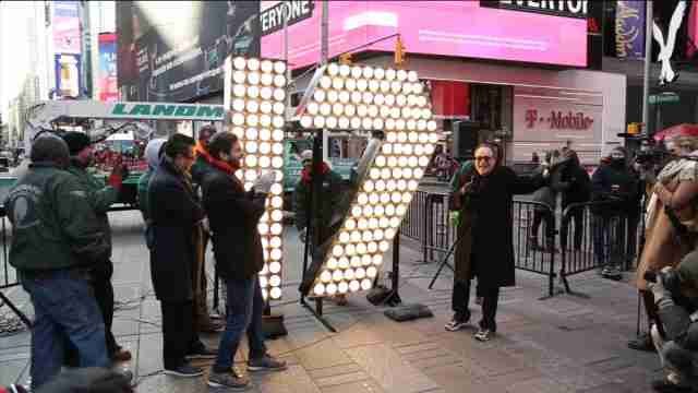 Nueva York comienza los preparativos para recibir el nuevo año