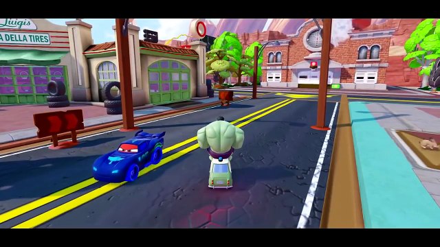 Incy Wincy Spider Nursery Rhymes Song w/ Superheroes Black Spiderman - McQueen Cars Colors + Hulk