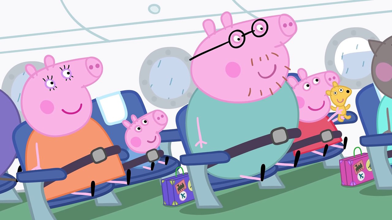 Peppa Pig - Flying On Holiday (clip)