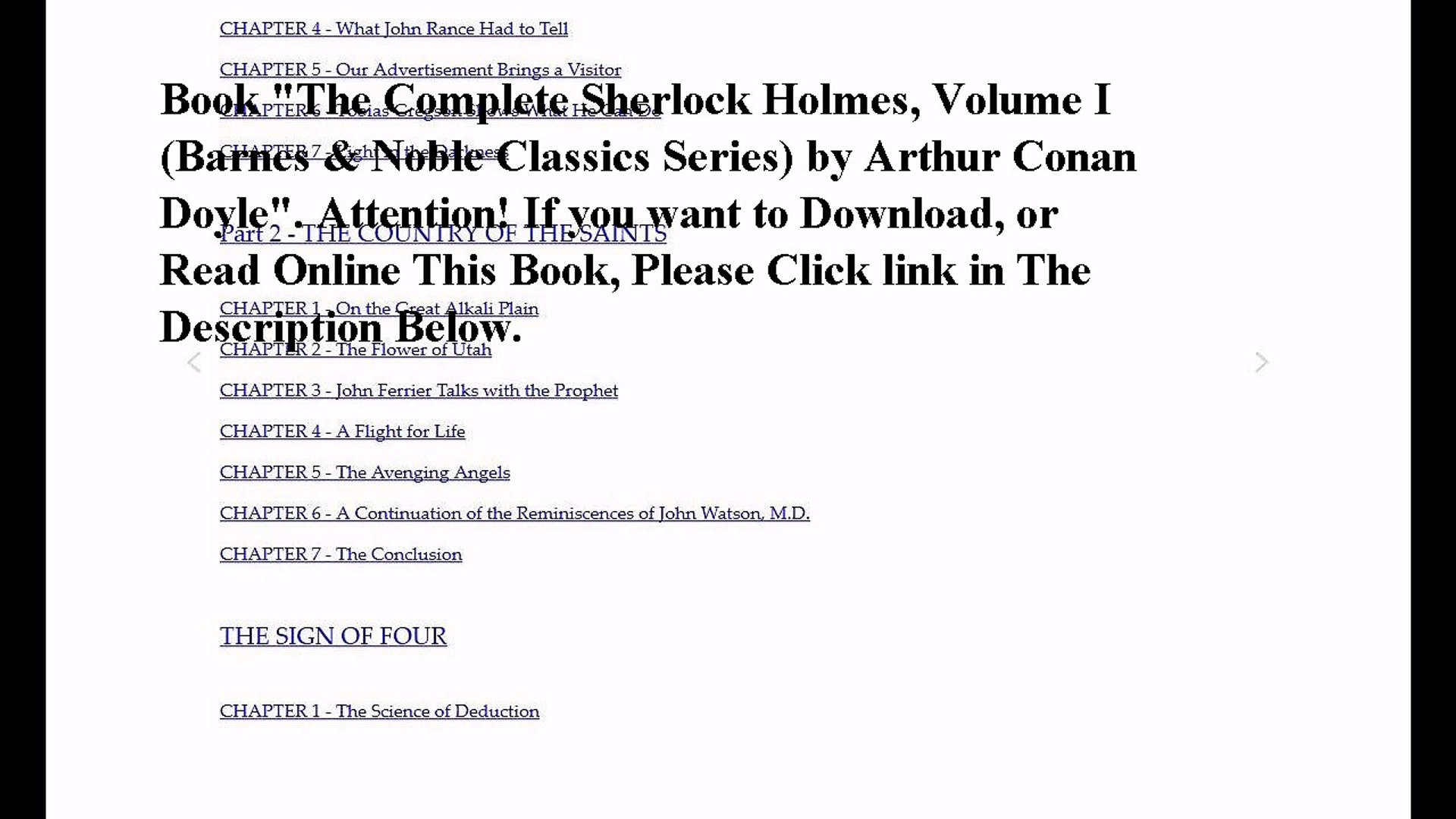Download The Complete Sherlock Holmes Volume I Barnes Noble