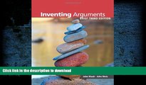 Hardcover Inventing Arguments, Brief On Book