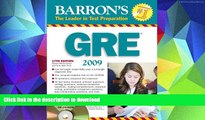 Pre Order Barron s GRE: Graduate Record Examination On Book