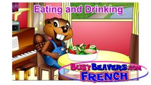 “Eating & Drinking” (French Lesson 19) CLIP – Enfants Français, Bébé French, Easy French Course