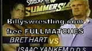 Summerslam '95 - Bret Hart vs. Issac Yankem (Kane)