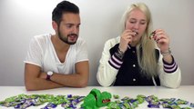 CROCODILE DENTIST BATTLE mit CENTER SHOCKS - NINA & KAAN stopfen sich voll bis die Zunge taub ist