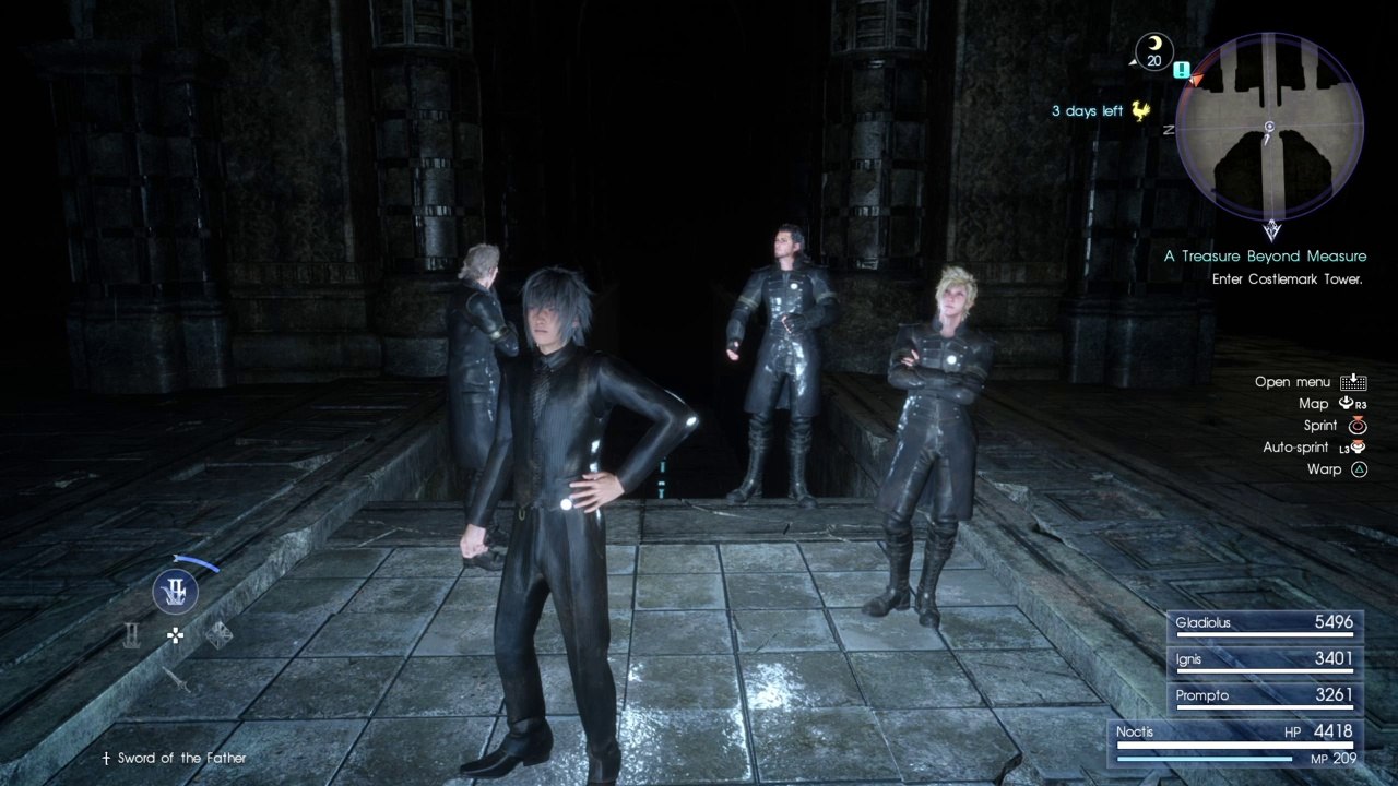 FINAL FANTASY XV - How To Get Into Castlemark Castle Dungeon