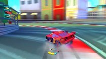 Flash Mcqueen Gameplay Video Race In Hot Wheels Daredevil Games 5