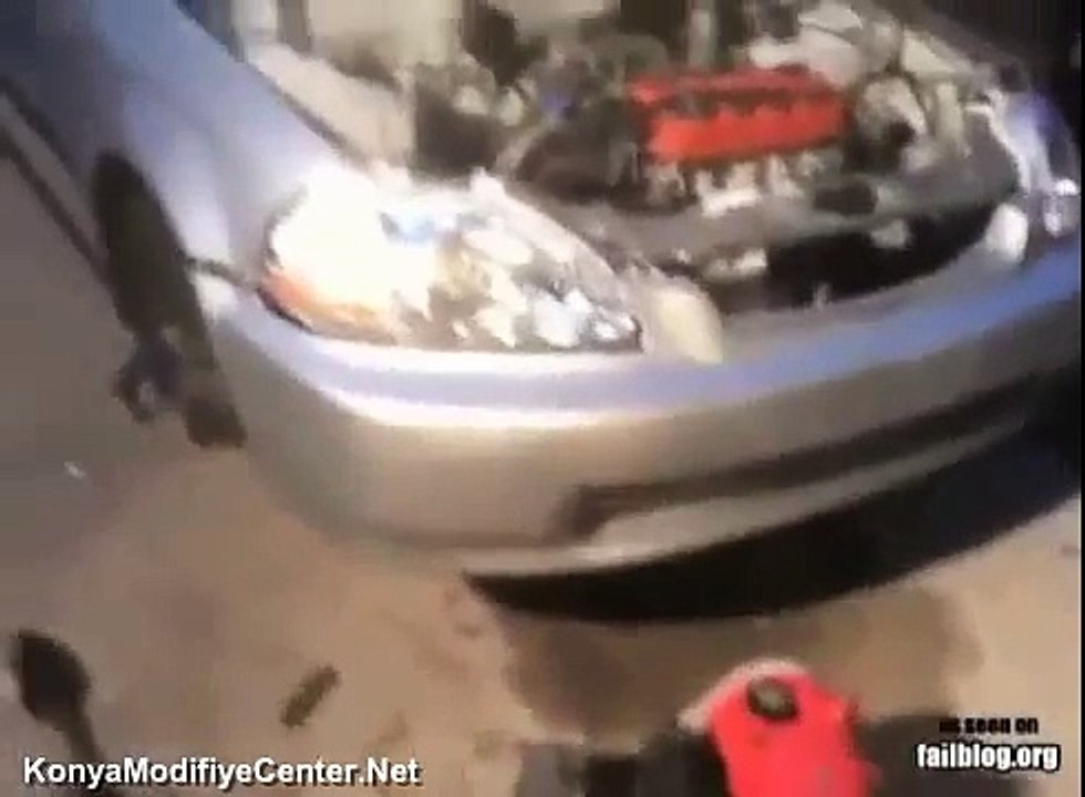 how engine take down fail  hahaha