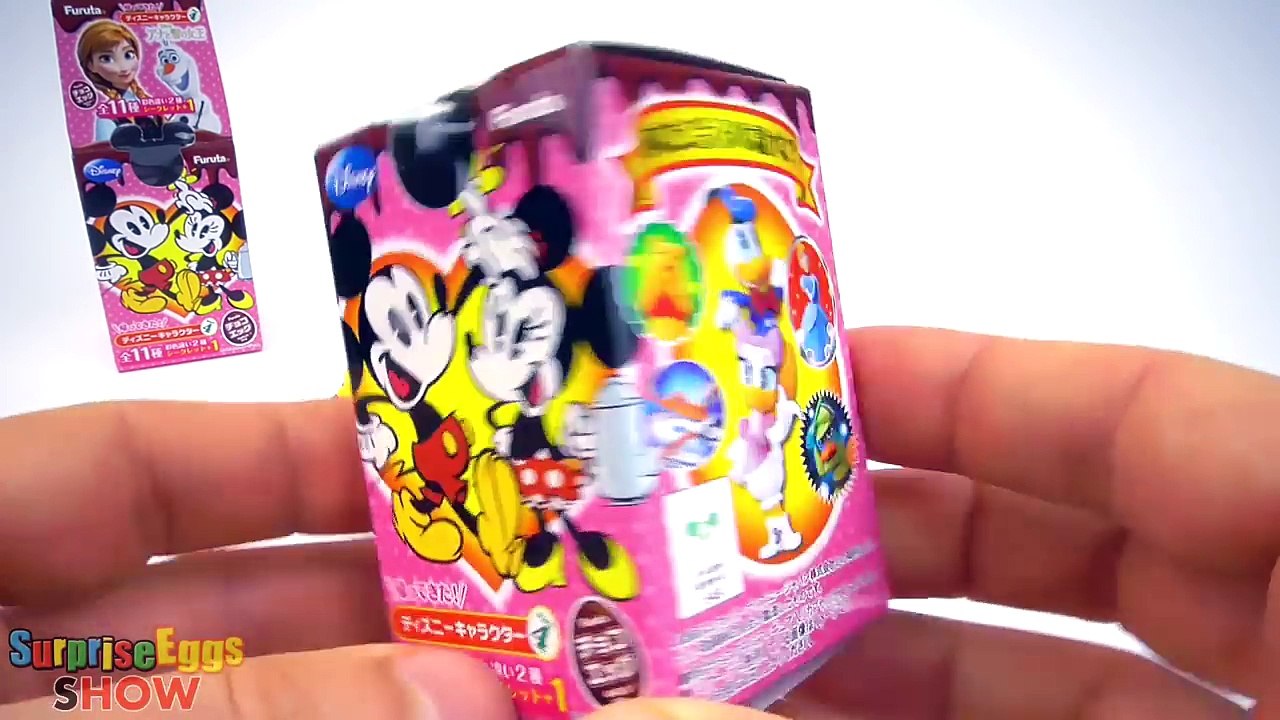 3 Jajko Niespodzianka Disney Frozen Anna Donald Duck Kinder Niespodzianki Winnie Pooh Furuta Jajka