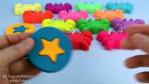 Play Doh Crabs with Star Heart Circle Shapes Cookie Cutters Fun and Creative for Kids