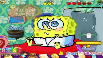 ღ Care Baby SpongeBob - Baby Care Games for Kids