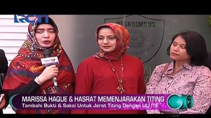 Marissa Haque ke Polda untuk Lengkapi Berkas dan Tambah Saksi