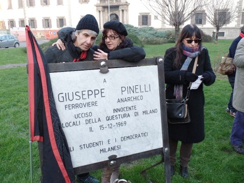 RICORDANDO GIUSEPPE PINELLI AL LEONCAVALLO (15 DICEMBRE 2016)