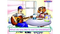 The Meal Song CLIP - Learn English, Teach Children, Kids Education, Nursery Rhymes