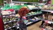Chucky Attacks Staff In Supermarket Halloween Scare Prank In Real Life Movie