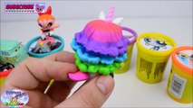 Learn Colors Powerpuff Girls Cartoon Network Play Doh Surprise Egg and Toy Collector SETC