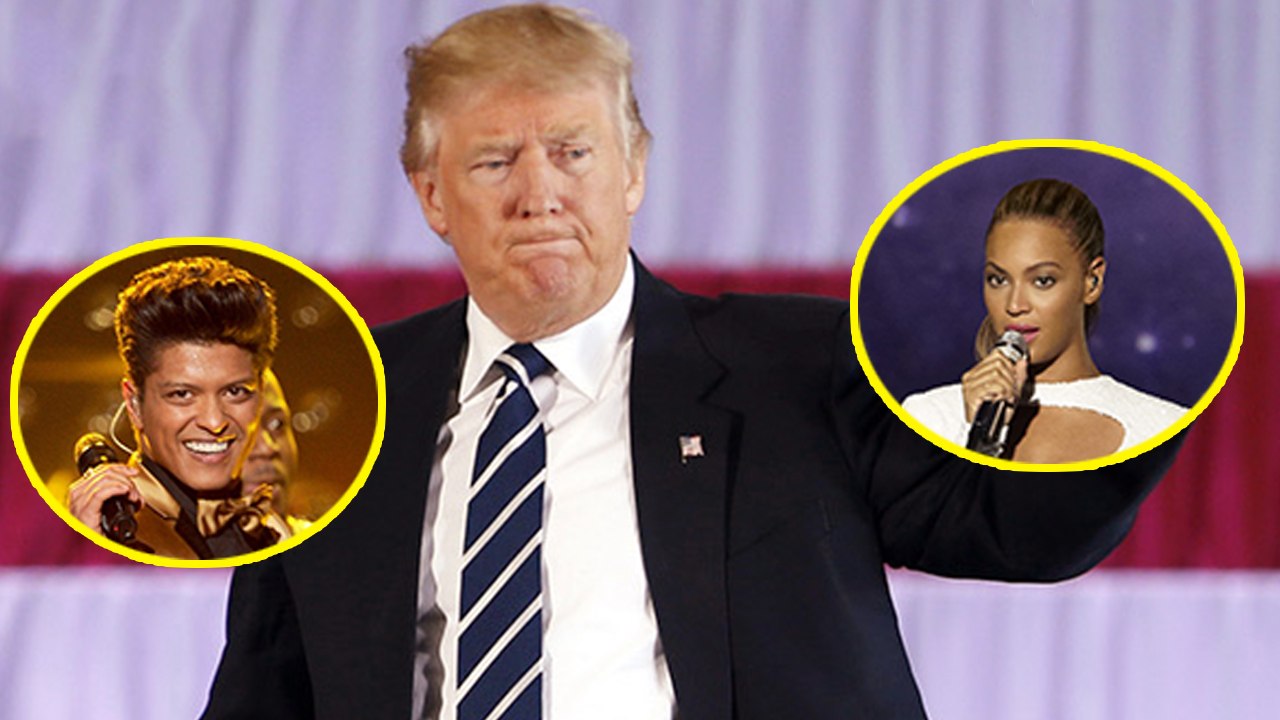 Donald Trump Begging Beyonce & Bruno Mars To Sing At Inauguration