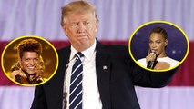 Donald Trump Begging Beyonce & Bruno Mars To Sing At Inauguration