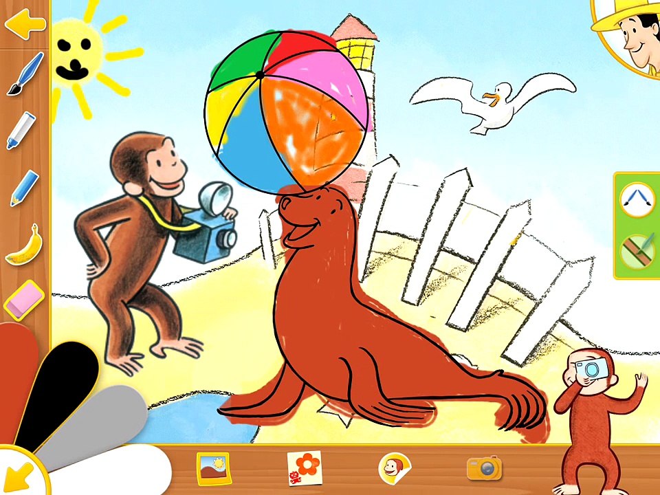 Curious George - Draw with Curious George