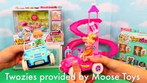 Twozies Baby Playsets With Barbie Kelly Park Playground & Power Wheels Cars by DisneyCarToys