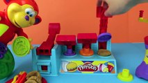 Play-Doh Fast Food Burger Builder with Play Doh Coco Nutty Monkey Play Dough French Fries