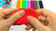Modelling Clay with Animal Cutters Fun and Creative Play Doh Video for Kids Learn Colors
