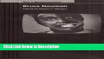 Download Bruce Nauman (Art   Performance) Epub Full Book