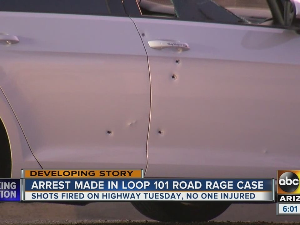 DPS arrests suspect in Loop 101 road rage case