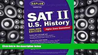 Pre Order SAT II: U.S. History 2004-2005 (Kaplan SAT Subject Tests: U.S. History) Kaplan mp3