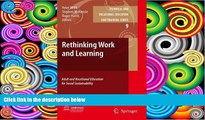 Best Price Rethinking Work and Learning: Adult and Vocational Education for Social Sustainability