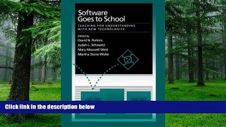 Buy  Software Goes to School: Teaching for Understanding with New Technology   Book