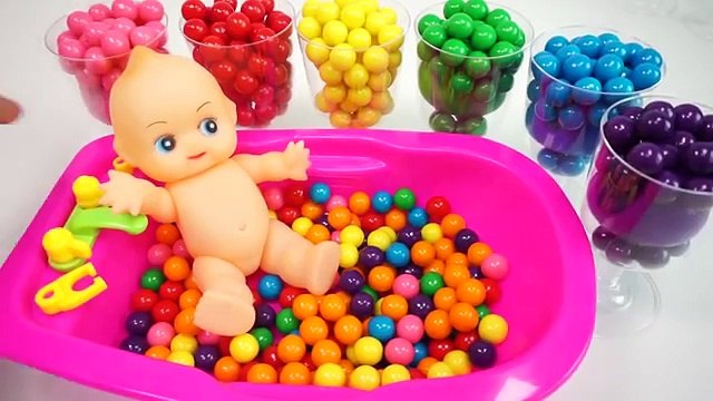 Baby Doll Bath Time Bubble Gum Shower Surprise Toys Marvel Inside Out My Little Pony