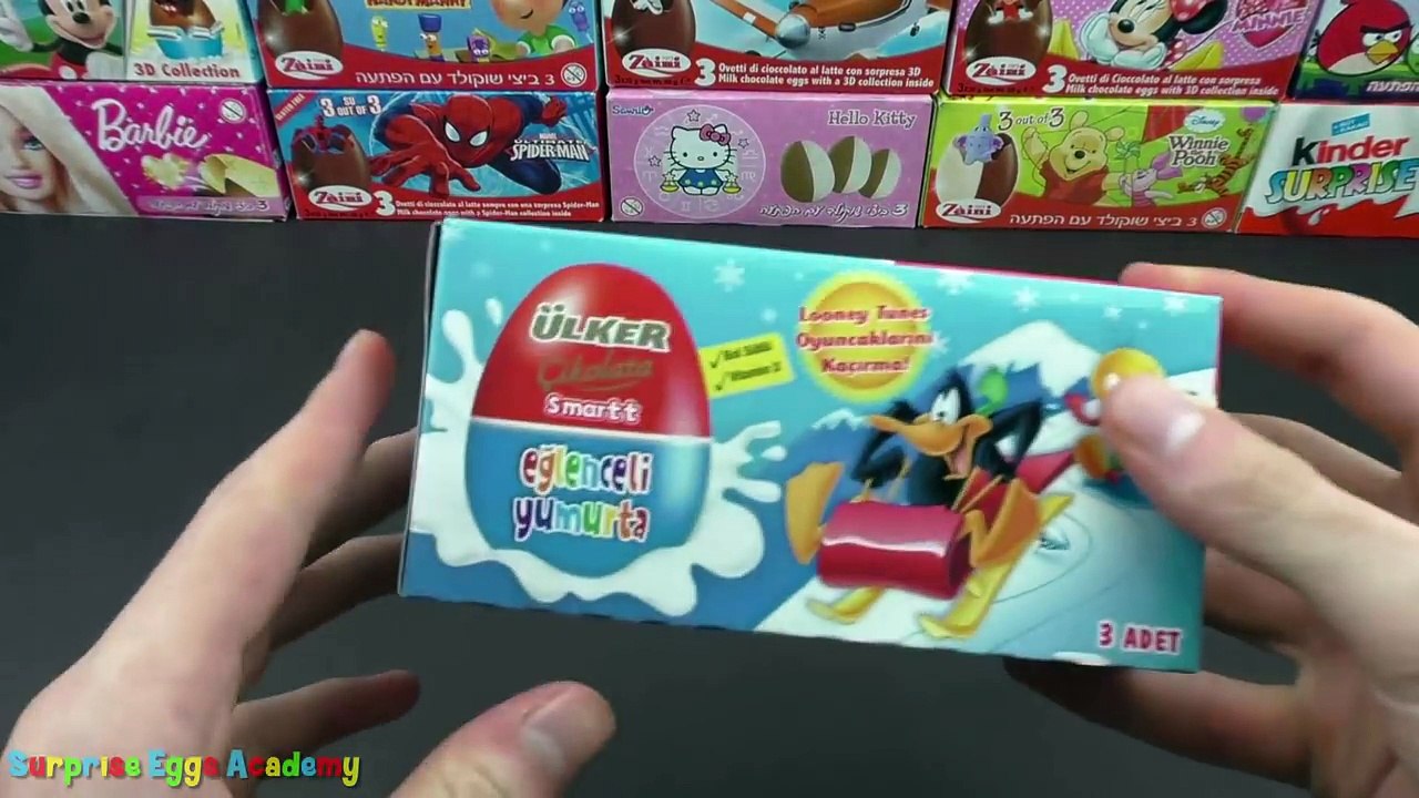Looney Tunes Surprise Eggs Unboxing - Tweety, Sylvester, Bugs Bunny Toys