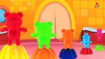 Five Little Jelly Bears | Nursery Rhymes For Kids And Children Songs