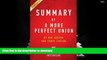 Read Book Summary of a More Perfect Union: By Ben Carson and Candy Carson - Includes Analysis