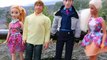 Frozen Anna Barbie Hans Kristoff Visit Hawaii Volcanoes National Park DisneyCarToys Disney Dolls