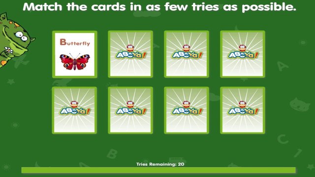 Learn Letter! Learn Alphabet Matching the cards | kids educational video | abc learn