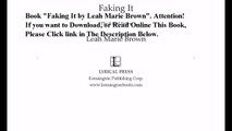 Download Faking It ebook PDF