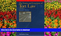 PDF The Forms and Functions of Tort Law, 3d (Concepts and Insights)