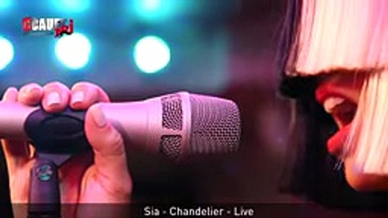 Sia - Chandelier - Live - C’Cauet sur NRJ