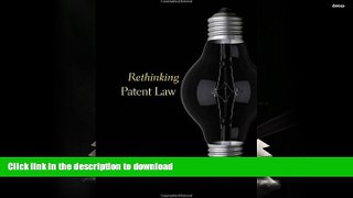 Audiobook Rethinking Patent Law On Book