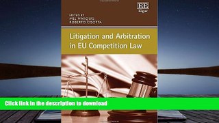 Hardcover Litigation and Arbitration in EU Competition Law Kindle eBooks