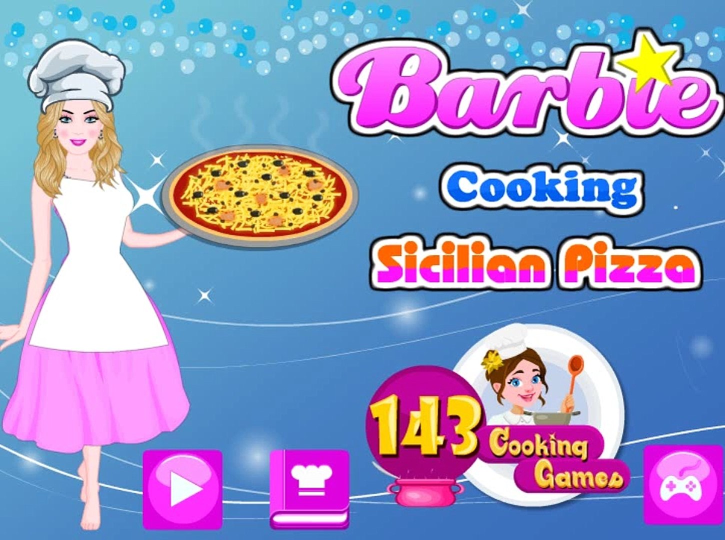 barbie cooking cartoon