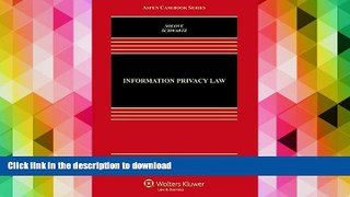 Epub Information Privacy Law (Aspen Casebook) Kindle eBooks