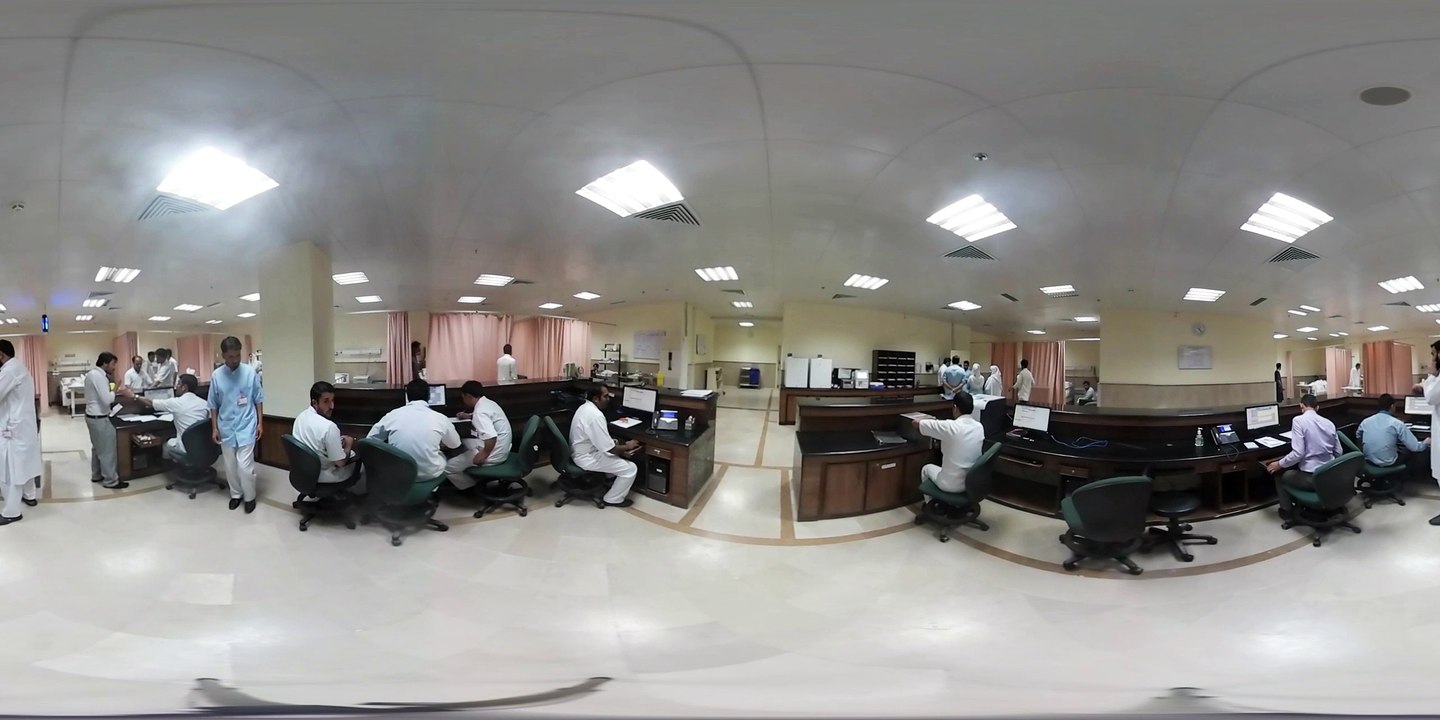 360-degree video of Inpatient Department at Shaukat Khanum Peshawar